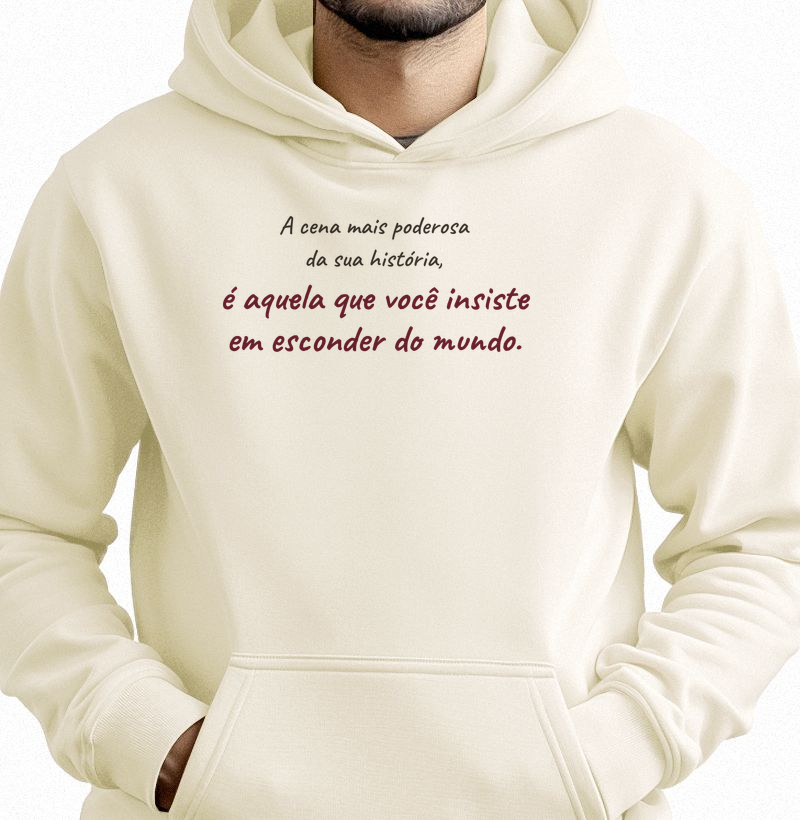 Cena mais poderosa - Hoodie Moletom