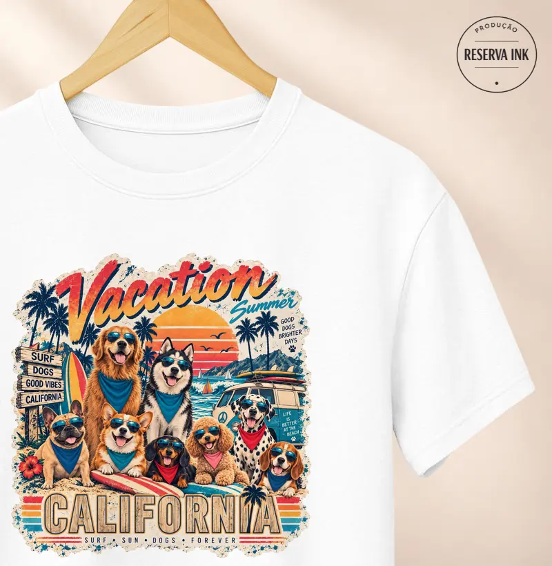 Vacation Summer Dogs