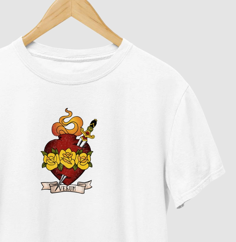 Camiseta Imaculado Coração de Maria - Parceria com ator Juliano Cazarré