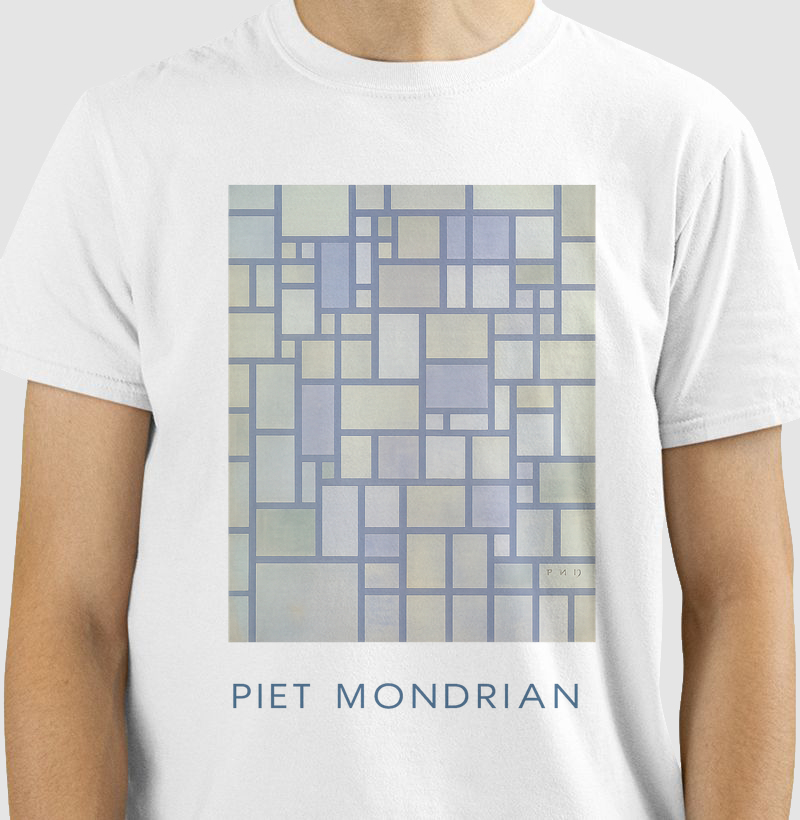 Arte Abstrata Mondrian XN  