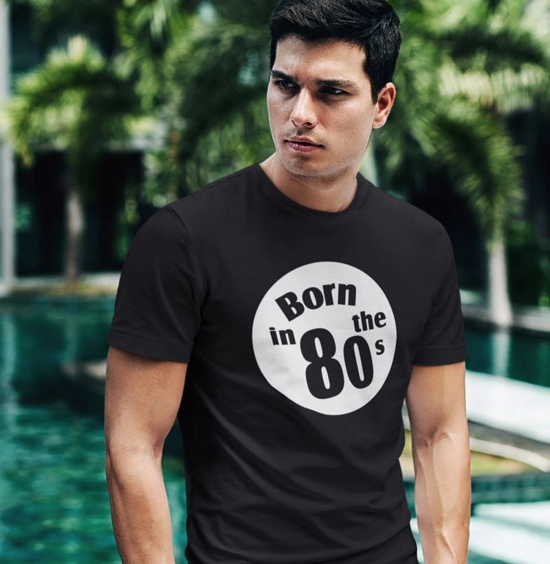 Camisa Born in the 80s