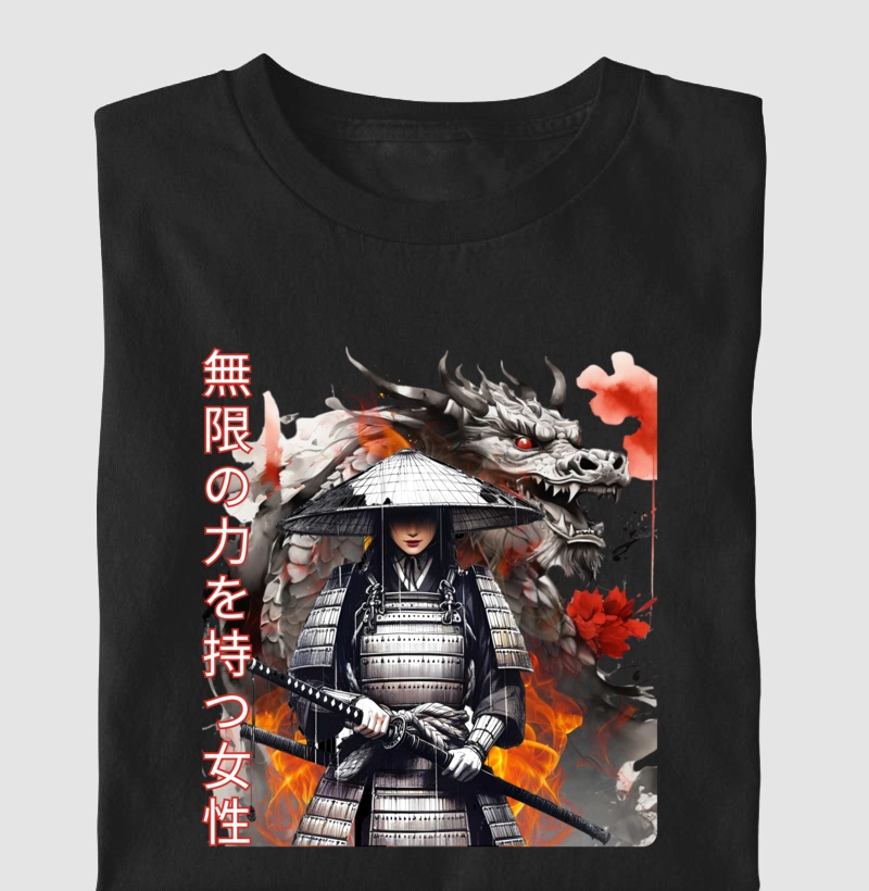 Guerreira com força infinita