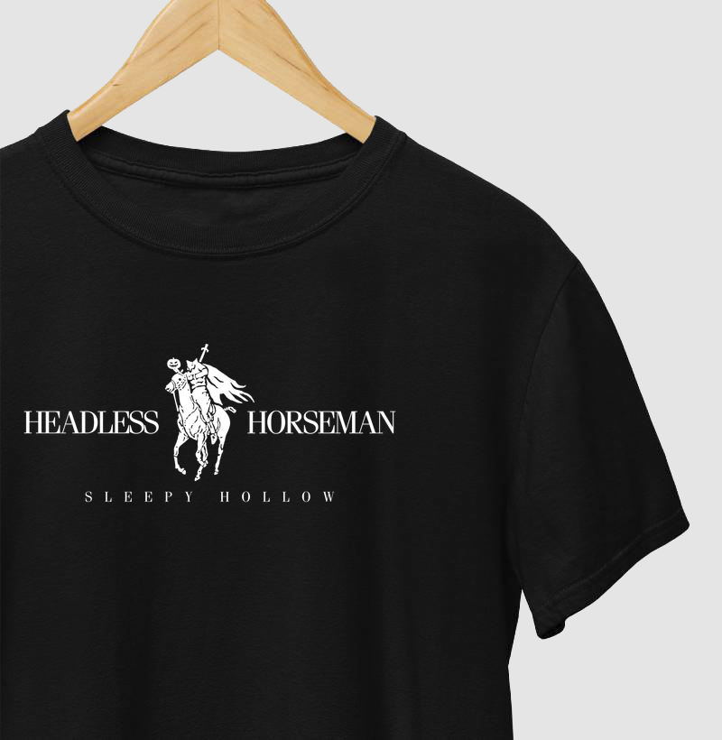 Camiseta Cavaleiro Sem Cabeça