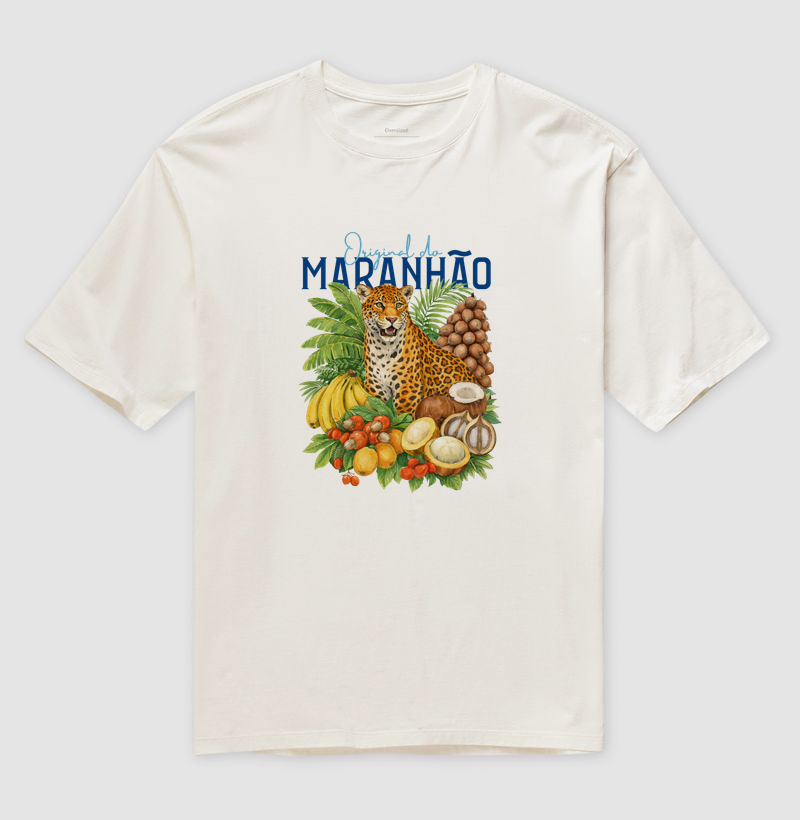 Camiseta Original do Maranhão (Fauna e Flora) | OxenteWear