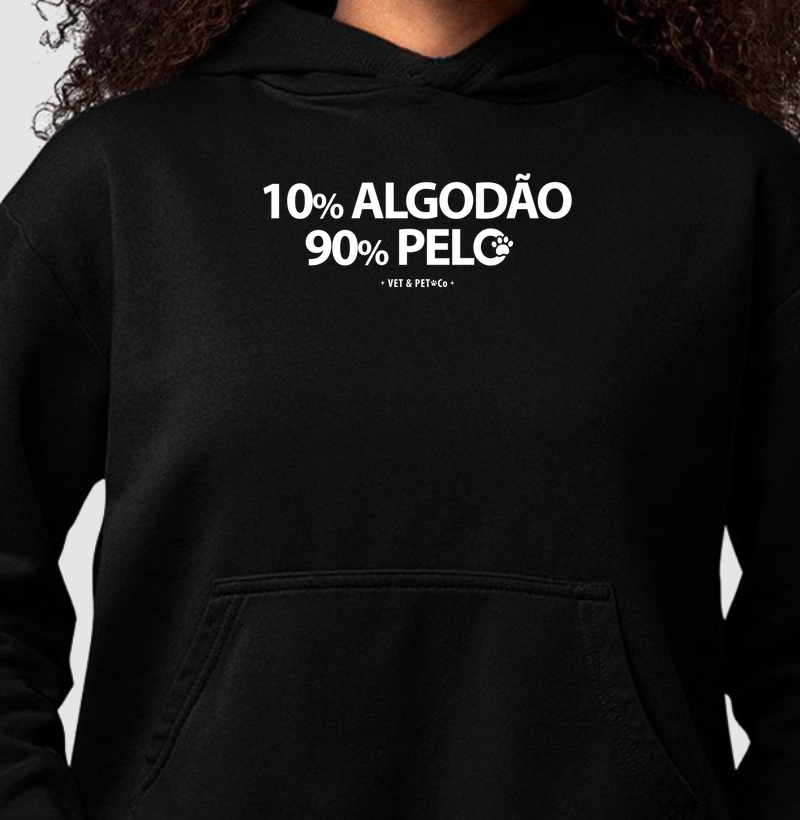 10% Algodão, 90% Pelo