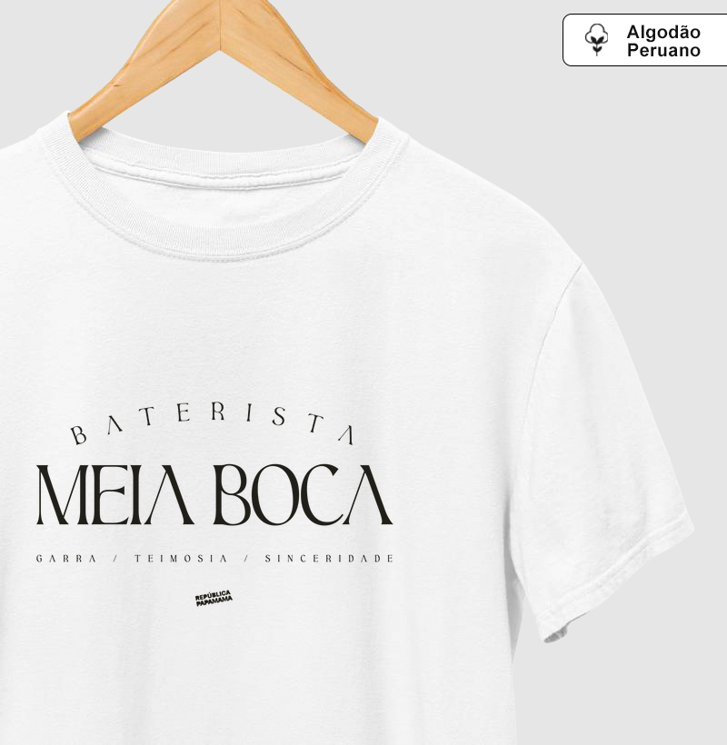 Baterista meia boca