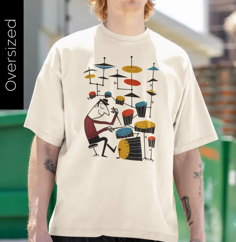 The Mid-Century Jazz Drummer