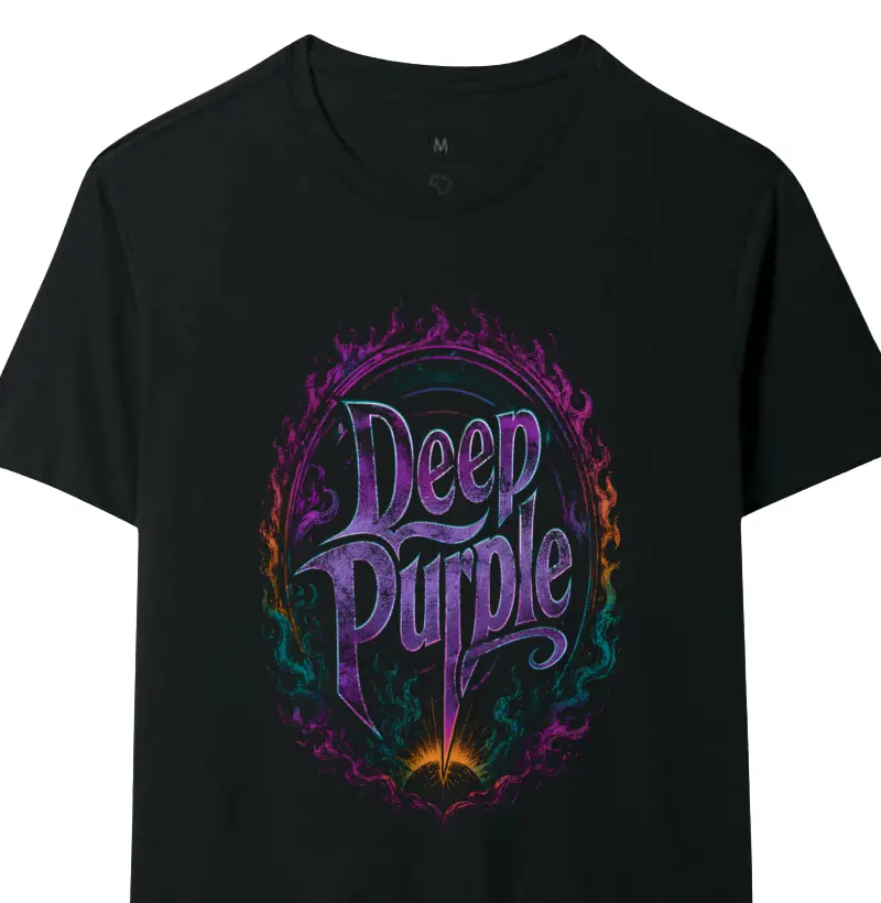 Camiseta Purple Fire