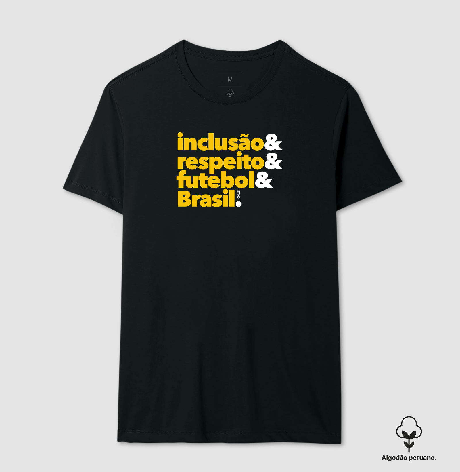 Inclusão & Respeito & Futebol & Brasil! Copa do Mundo.