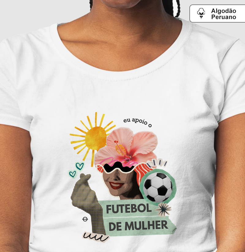 colagem futebol feminino joga bonita