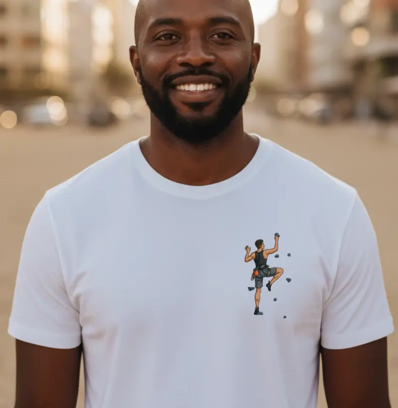 Camiseta Crux & Resina | Escalada Indoor Homem