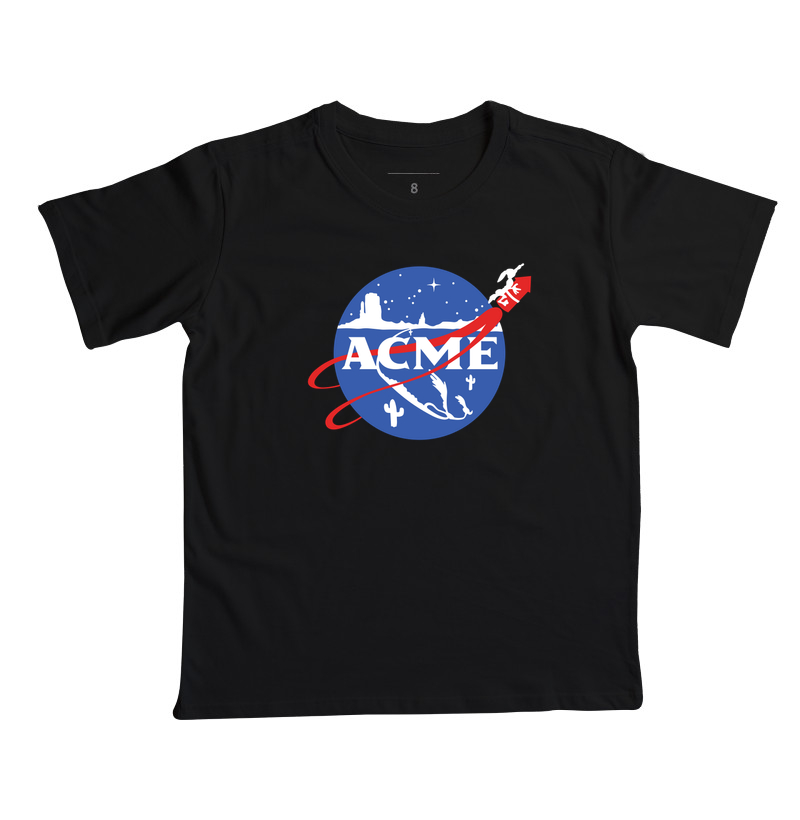 ACME ao espaço - Camiseta Infantil