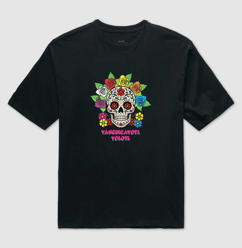 Camiseta Caveira México