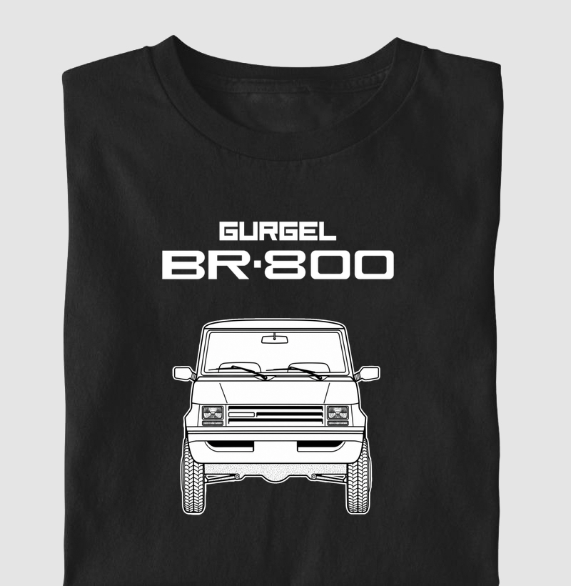 Camiseta Gurgel BR-800 | Escura | AMMAR