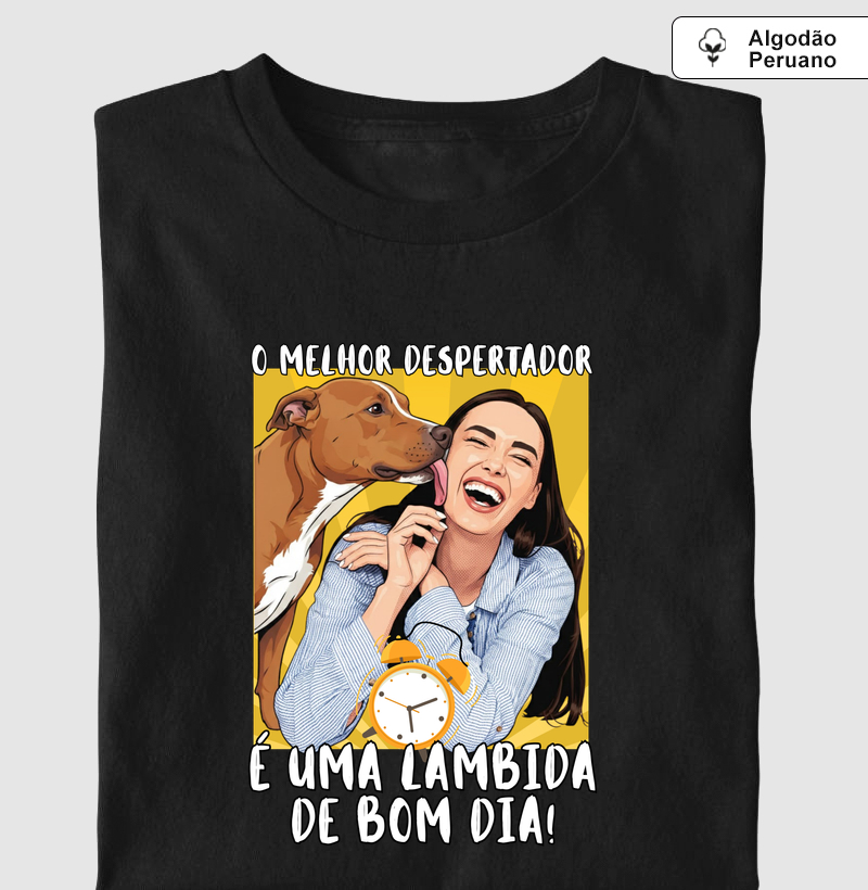 O MELHOR DESPERTADOR É UMA LAMBIDA DE BOM DIA!