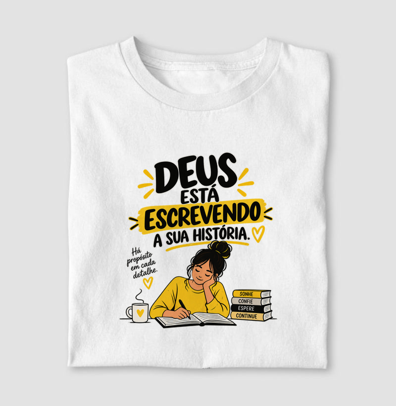 Deus esta escrevendo a sua história - SETEMBRO AMARELO