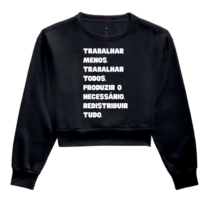 Trabalhar menos. Redistribuir tudo.