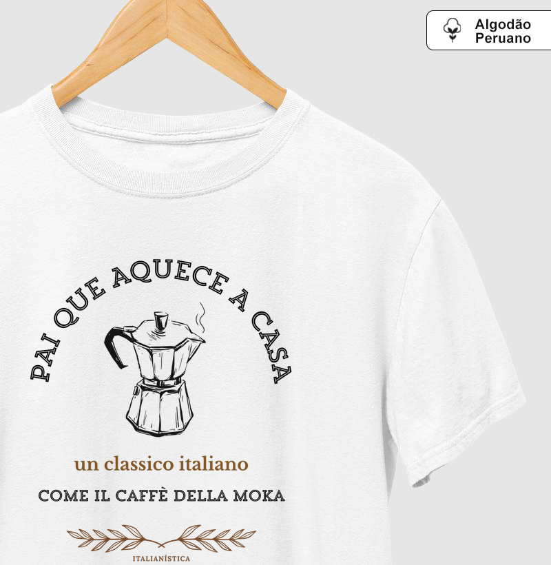 Pai que aquece a casa