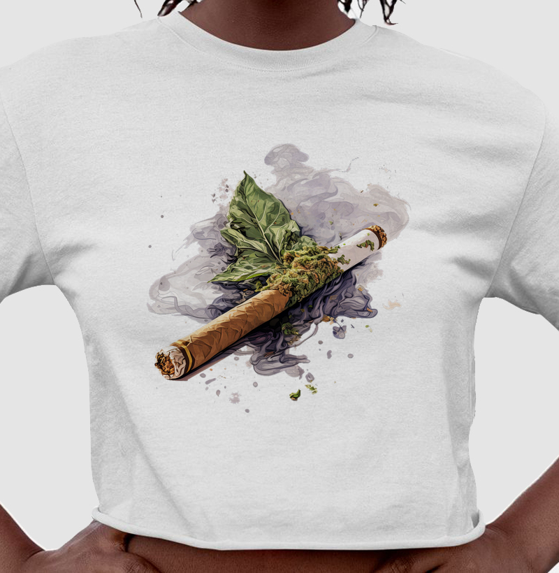 Cropped Smoke Leaf