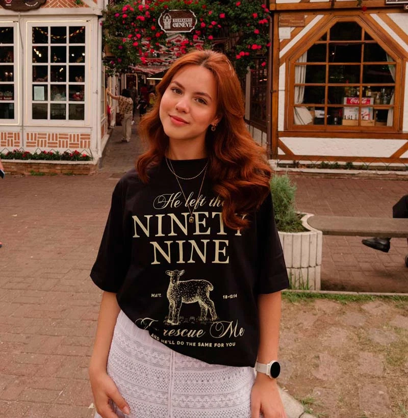 Tshirt Oversized Ninety-Nine