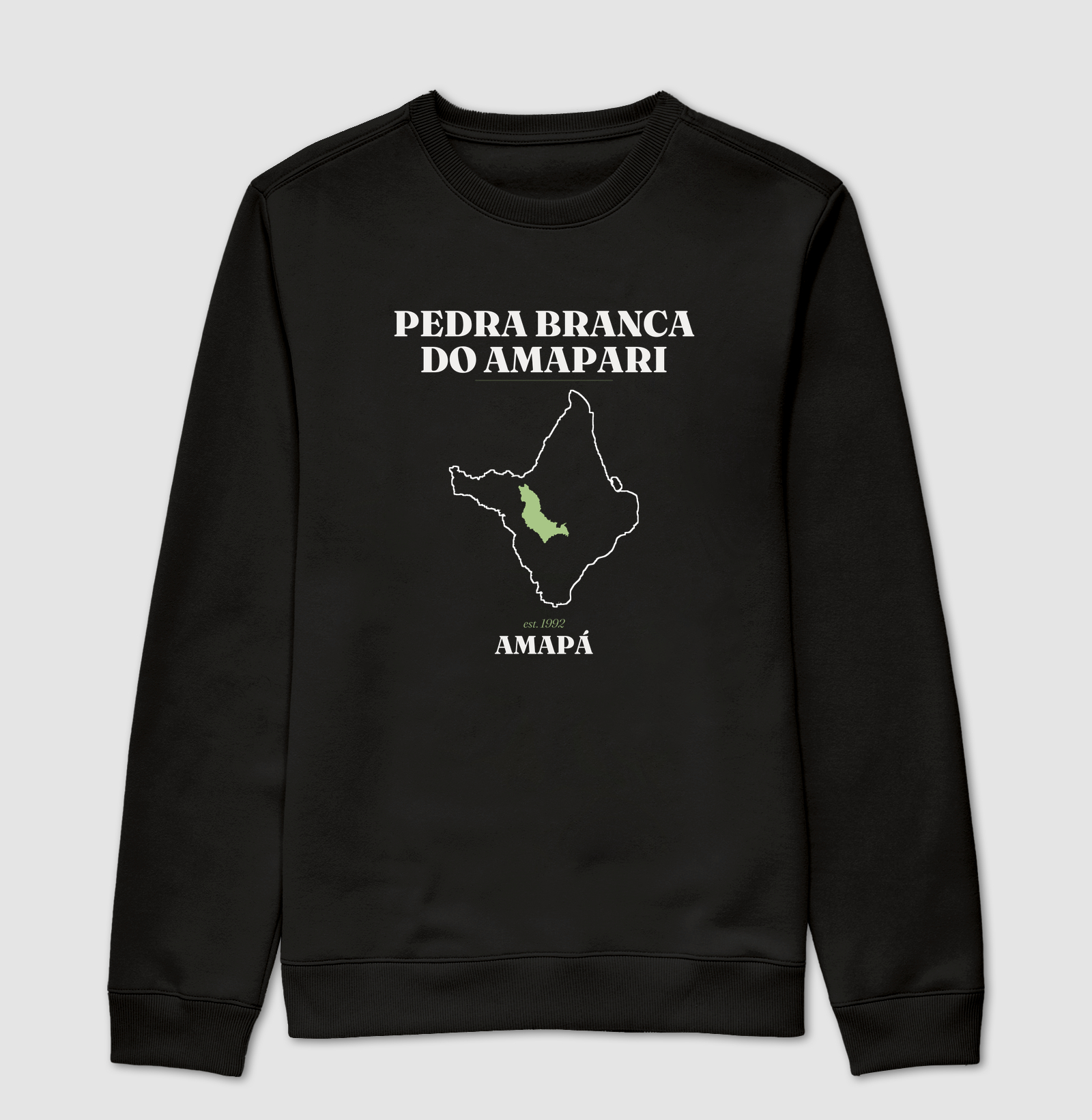 Pedra Branca do Amapari | Legado AP - Suéter Moletom