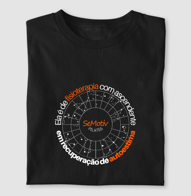 Ela é de fisioterapia com ascendente em recuperação de autoestima