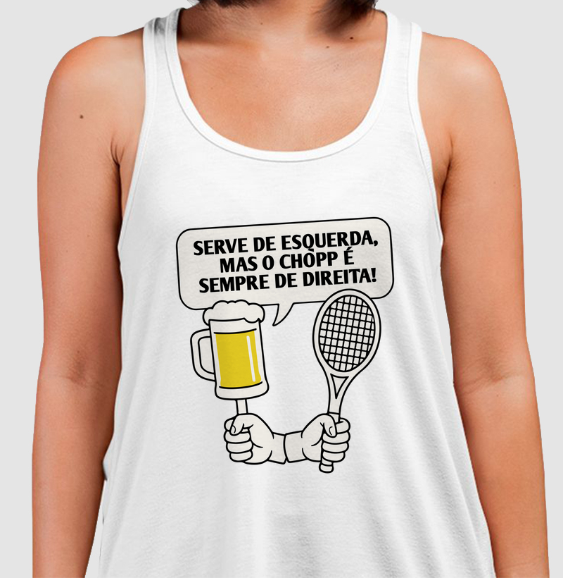 Chopp é na direita!