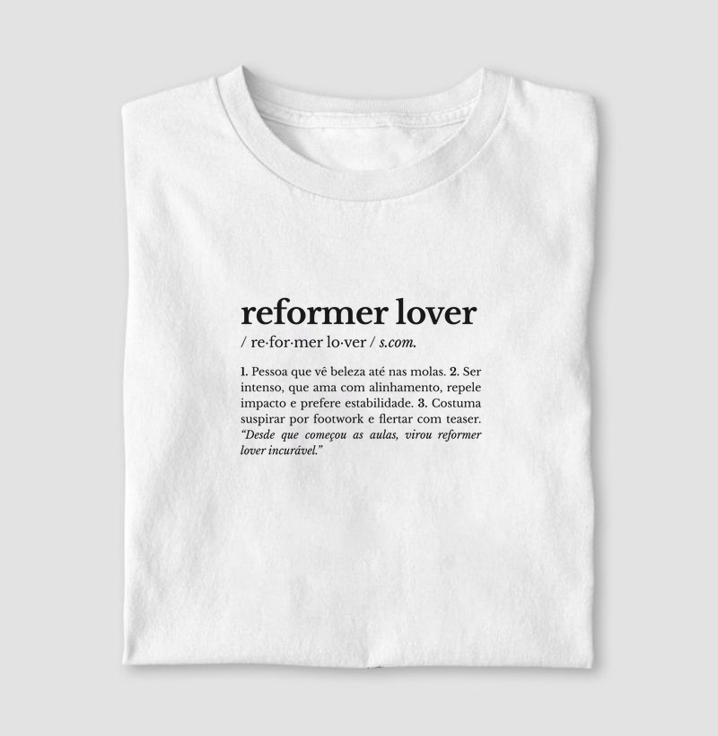 reformer lover – substantivo comum