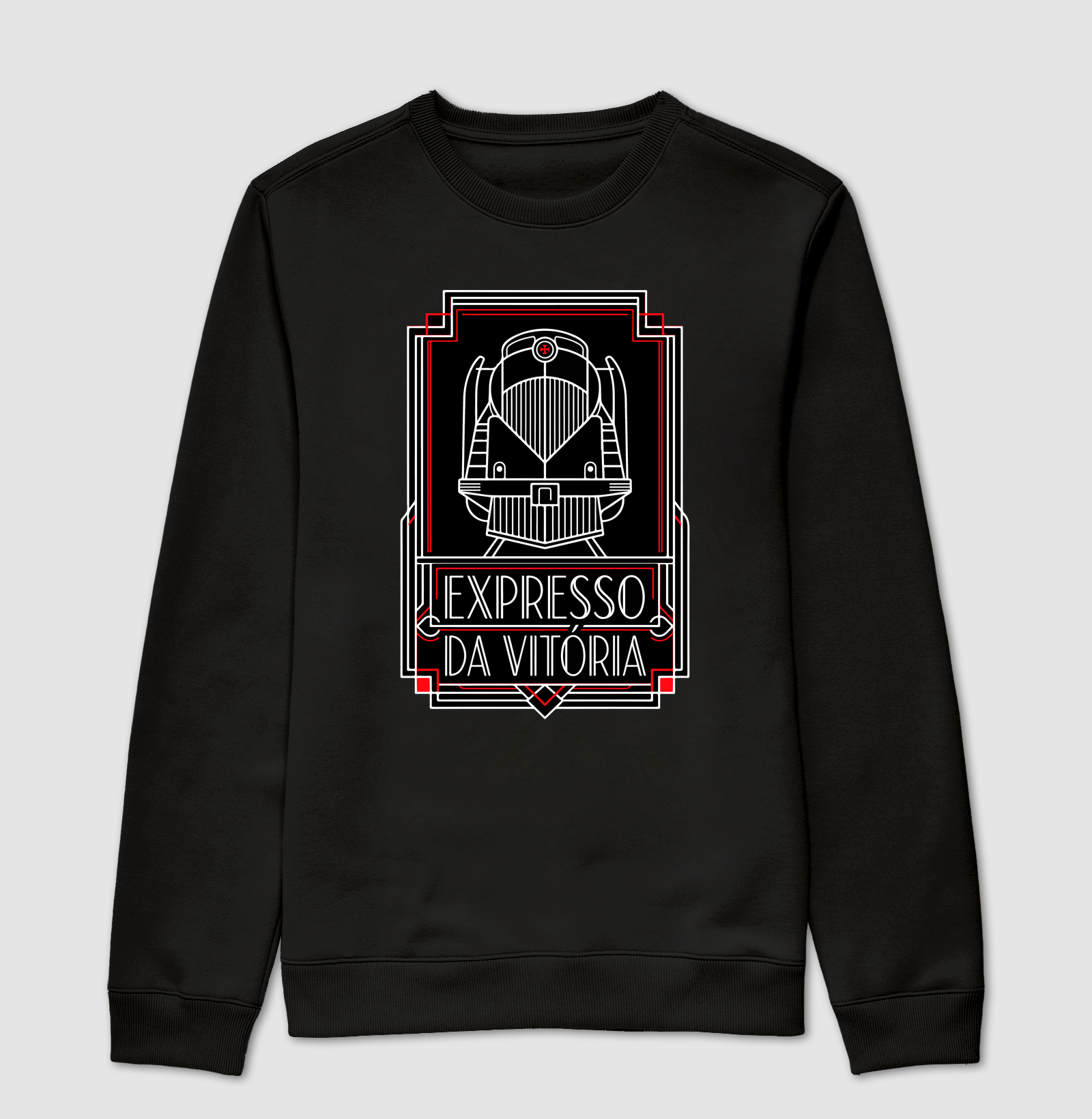 DODDIO - Expresso da Vitória - Suéter Moletom