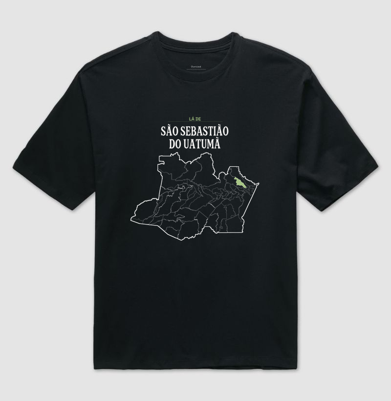 São Sebastião do Uatumã | Território AM - Camiseta Oversized