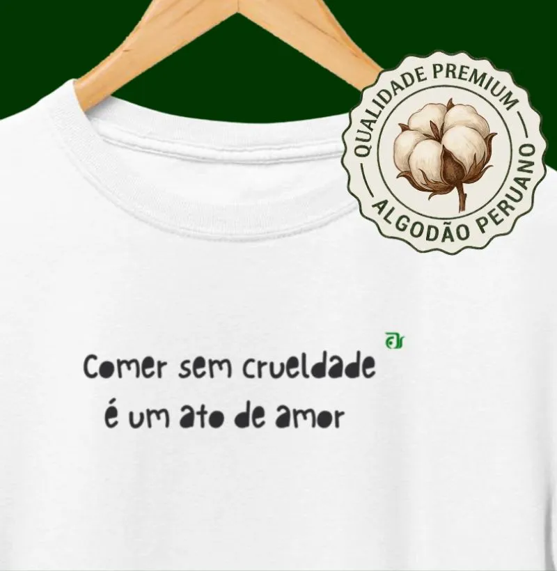Comer sem crueldade é um ato de amor