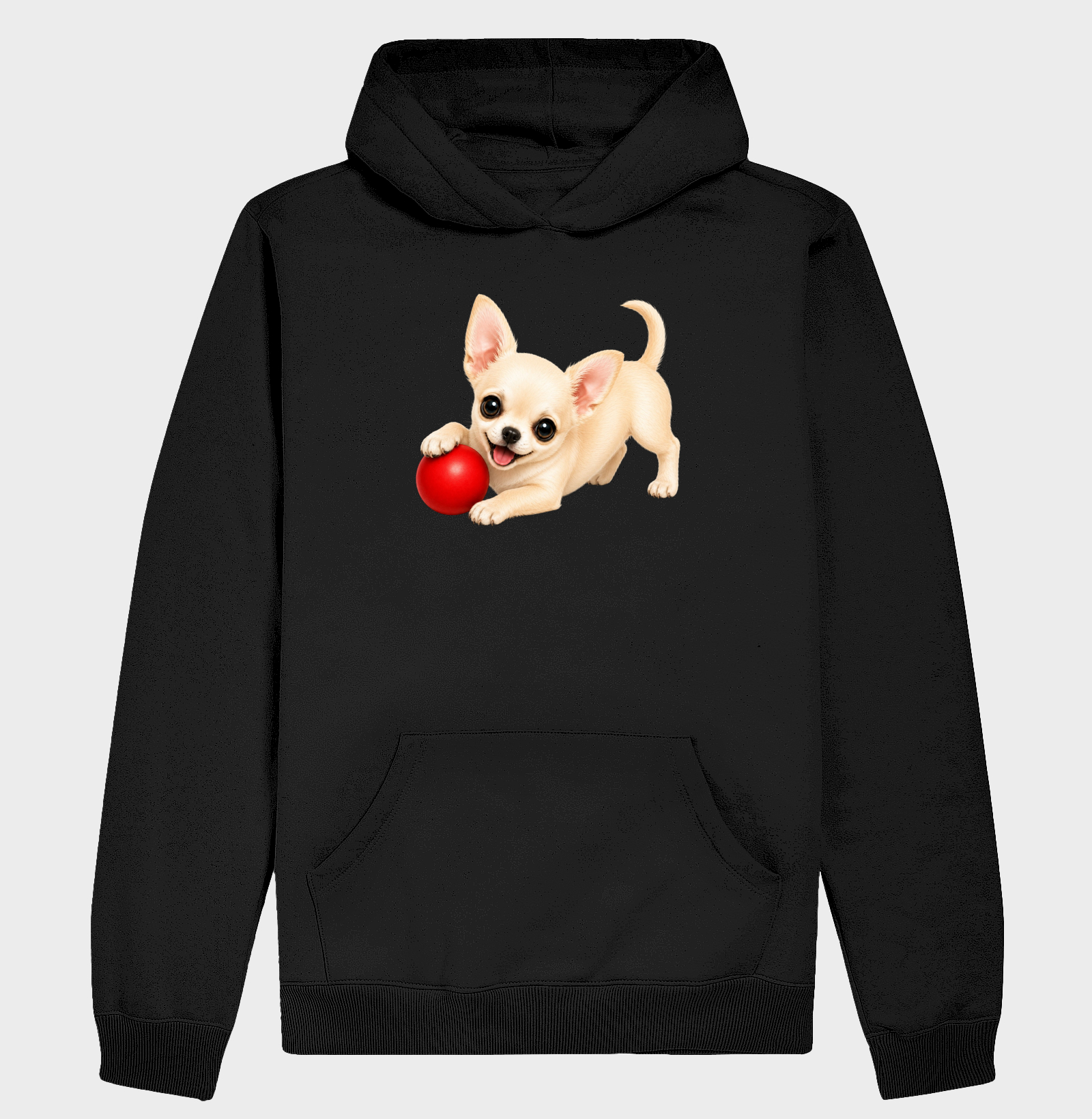 Chihuahua Claro - Desenho Animado - Hoodie Moletom