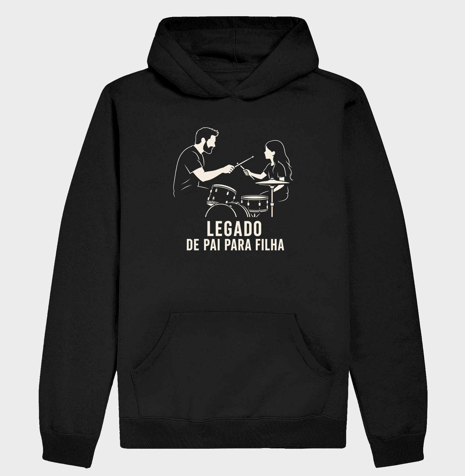 LEGADO DE PAI PARA FILHA BATERISTA