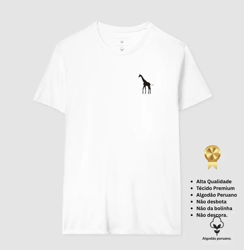 Camiseta Animalis 100% Algodão Peruano