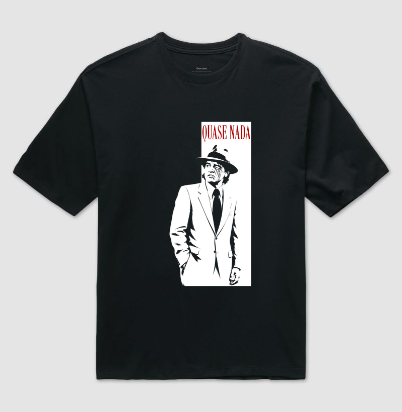 Quase Nada - Camiseta Oversized