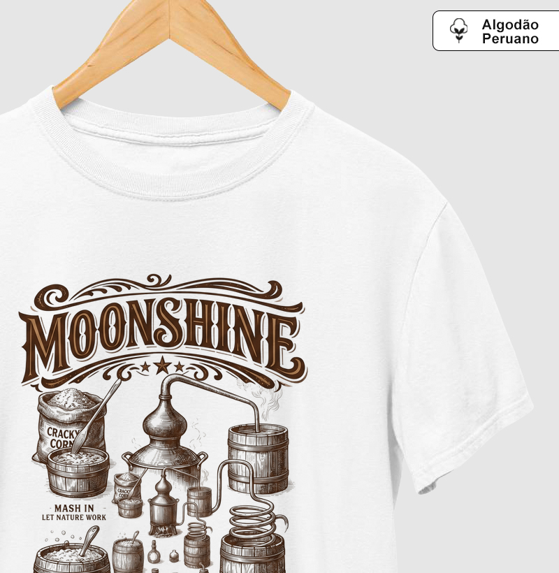 Camiseta Country Moonshine Vintage