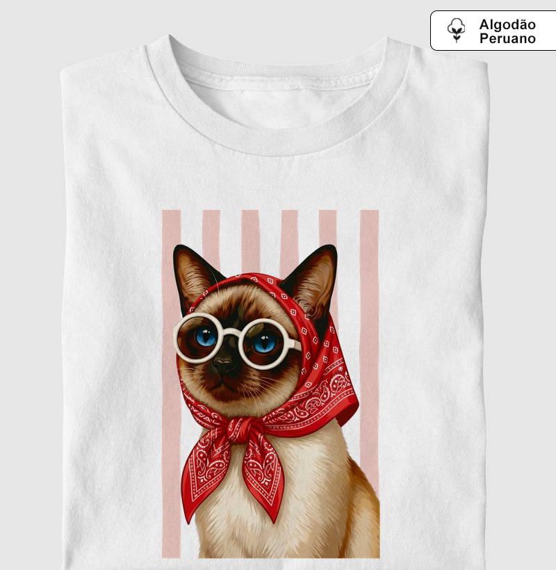 Gatíssima - Camiseta Algodão Peruano