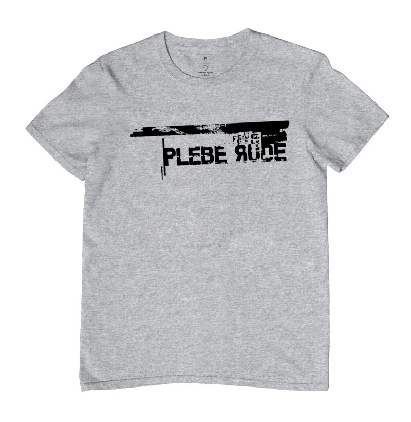 PLEBE RUDE LOGO PRETO E BRANCO   PRODUTO OFICIAL