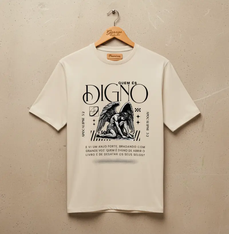 OVERSIZED "QUEM ÉS DIGNO?"