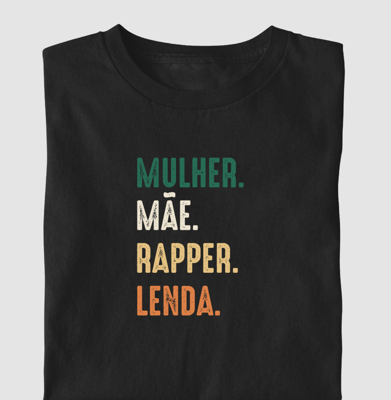 MULHER, MÃE, RAPPER, LENDA - color