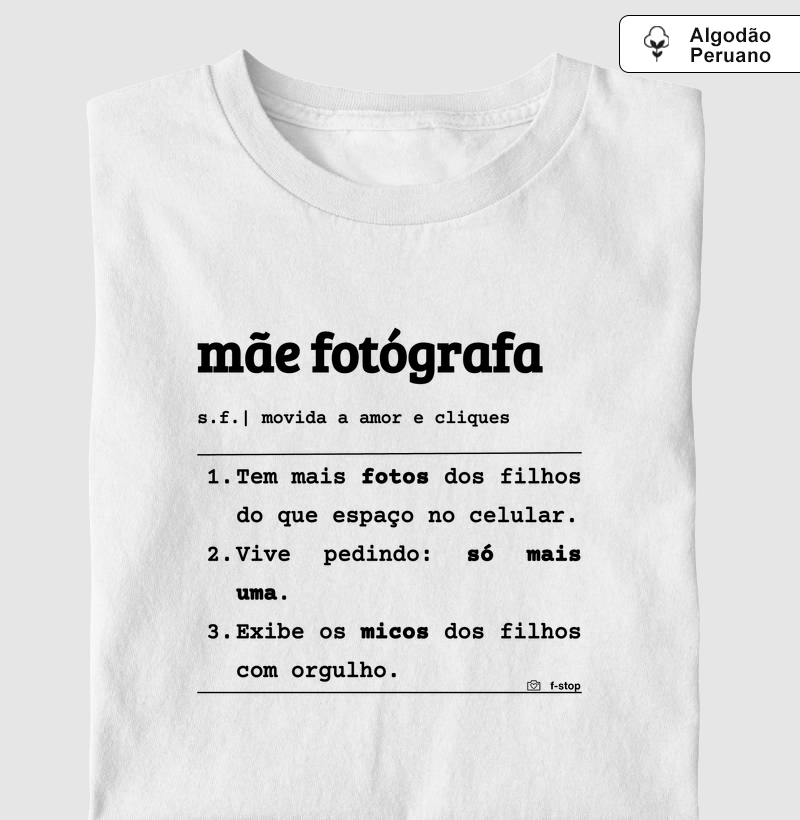 Mãe fotógrafa