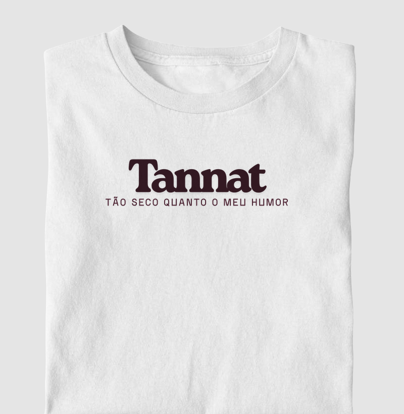 Camiseta Vino & Vesti – Tannat | Humor Seco & Vinho