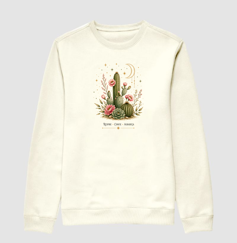 Camiseta Flor no deserto