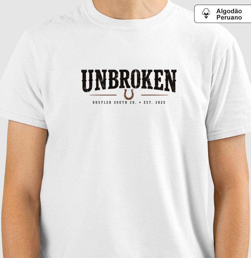 Camiseta Country Masculina Unbroken Dustler South Co.
