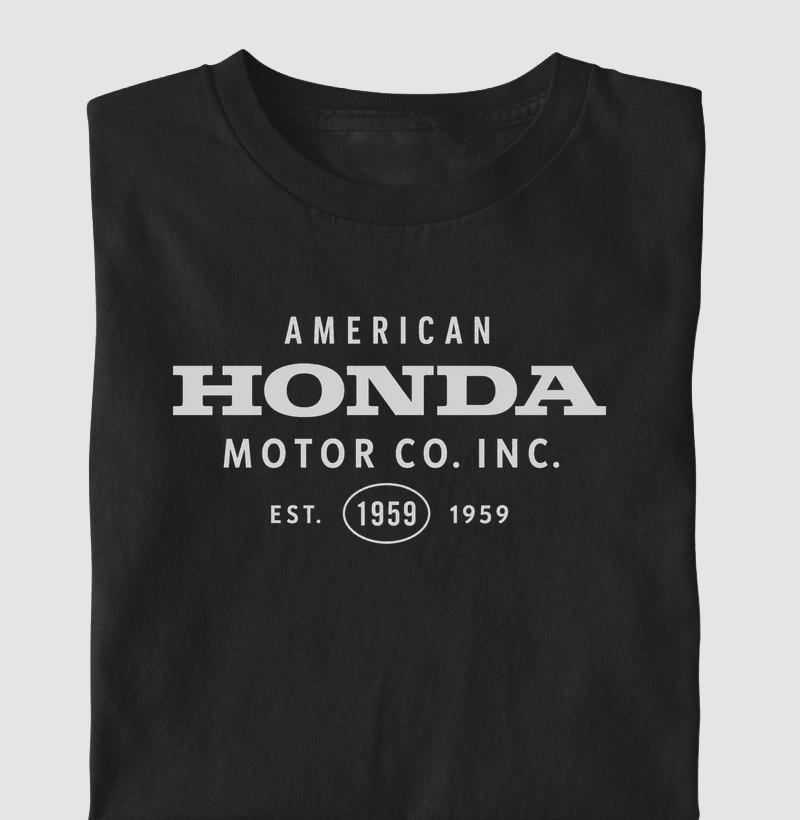 Camiseta American Honda