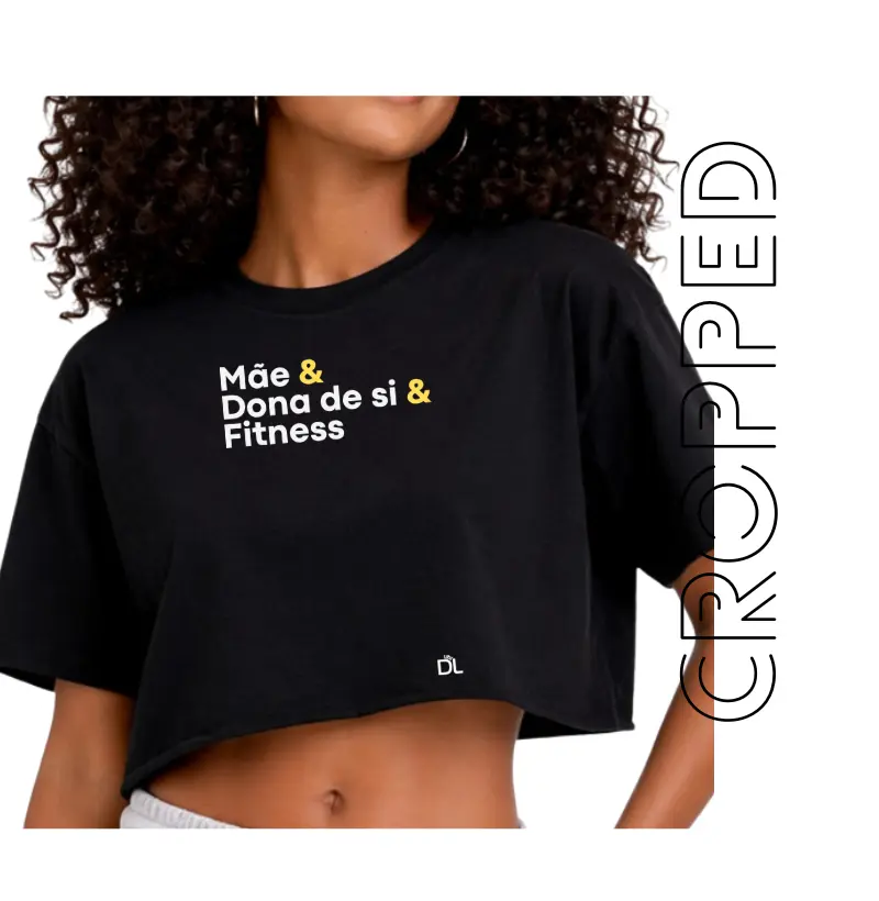 Mãe e dona de si e fitness - Cropped