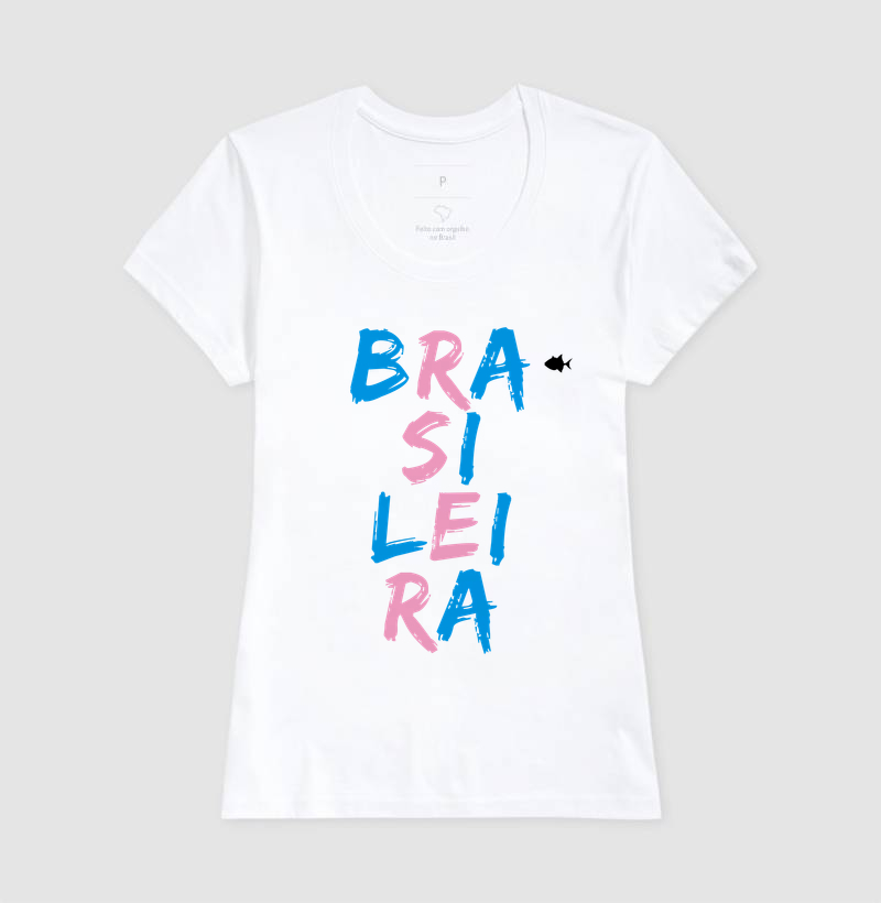 Brasileira Mega Azul e Rosa - Feminina - #28669