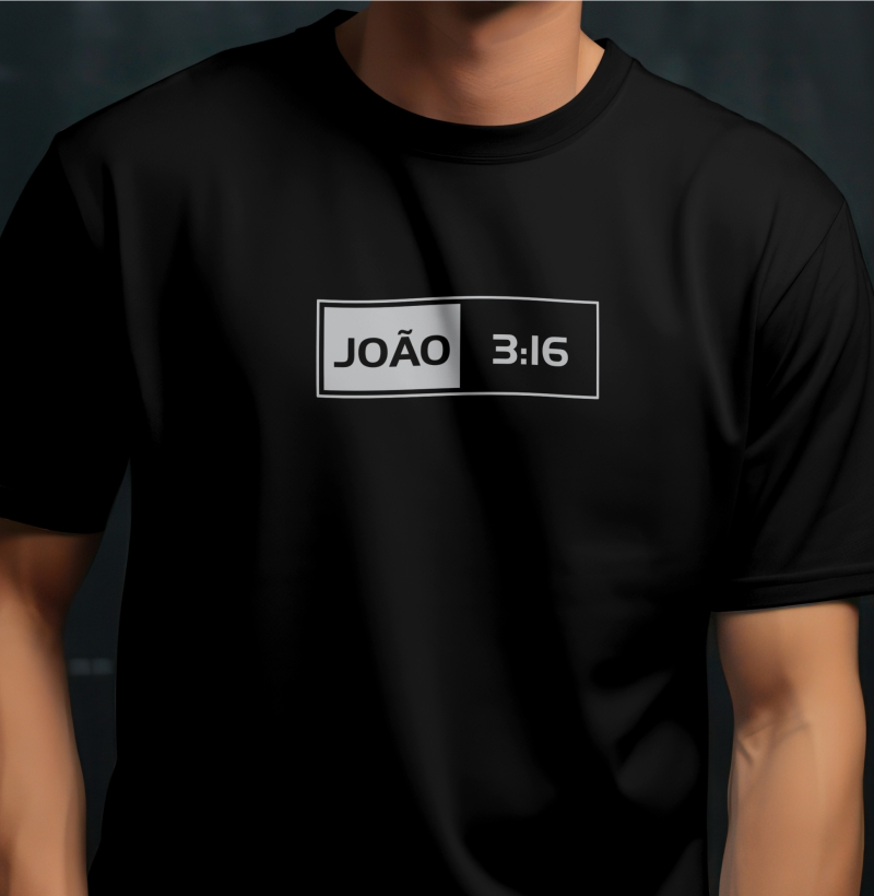 Camiseta João 3:16