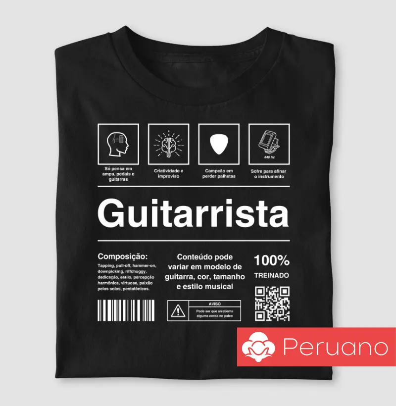 Rótulo Guitarrista