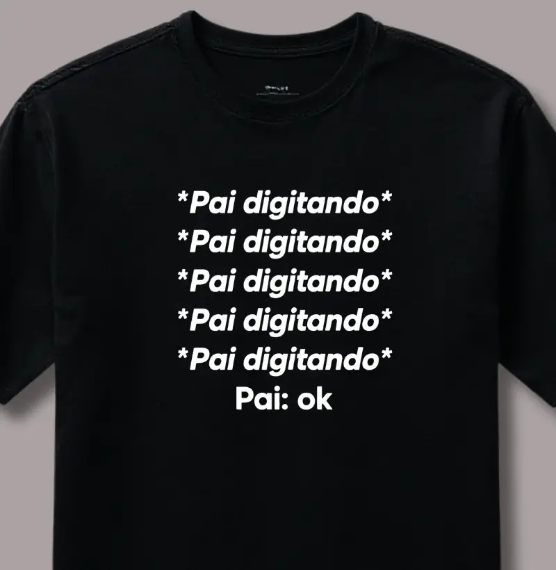 Pai Digitando
